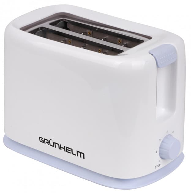 Тостер - GWD012 (білий) 800 Вт (GRUNHELM)
