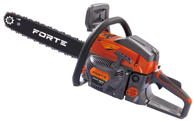 Пила ланцюгова бензинова - FGS45-18MG (2,0кВт, 5,5кг) (FORTE)