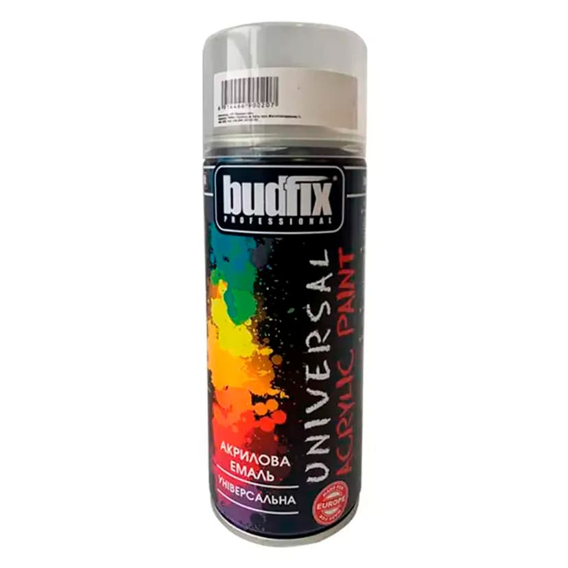 Аерозольна Фарба Алюмінієвий Металік 400мл RAL 9006