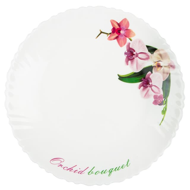 Букет орхідеї, Wave, Тарілка десертна, V-190O, Vittora, 190 мм
