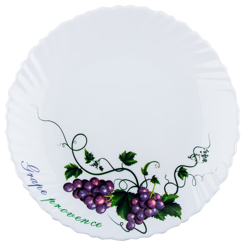 Виноградна лоза, Wave, Тарілка десертна, V-190G, Vittora, 190 мм
