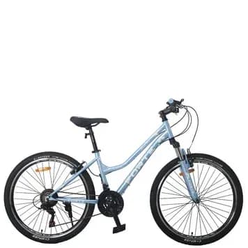 Велосипед FORTE AURORA(жіночий) сталь., розмір рами 15" дюймів, розмір коліс 26" дюймів, колір блакитний
