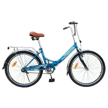 Велосипед X-TREME SALUT FD-26 сталь., розмір рами 26" дюймів, розмір коліс 26" дюймів, колір синьо-білий