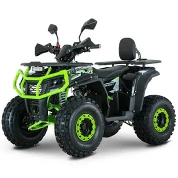 Квадроцикл акумуляторний FORTE FFP1500, чорно-зелений (fluoerence)