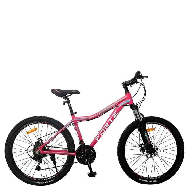 Велосипед жіночий FORTE VESTA алюм.рама 15", колеса 26", Рожевий — мініатюра 2