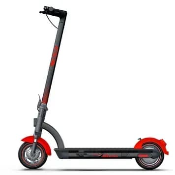 Самокат YADEA KS3 чорно-червоний, максимальная полужність 500Вт