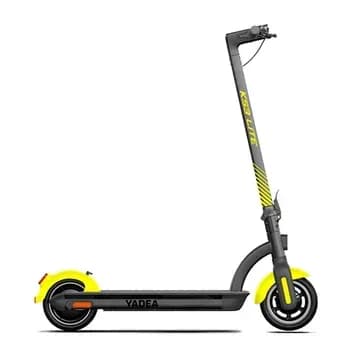 Самокат YADEA KS3 Lite сіро-жовтий, максимальна потужність 500Вт