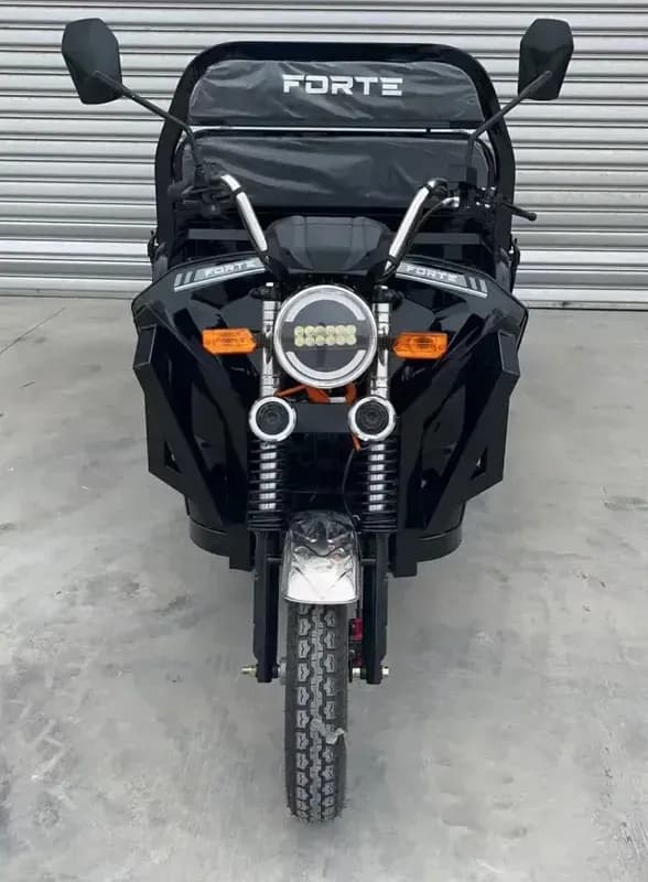 Трицикл вантажний акумуляторний FORTE JH-1200 синій — мініатюра 6