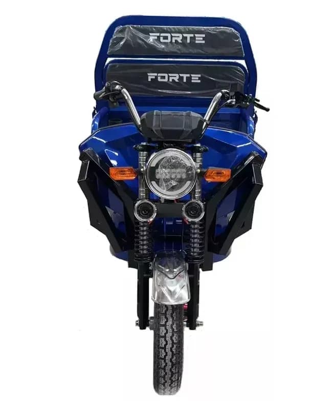 Трицикл вантажний акумуляторний FORTE JH-1200 синій — мініатюра 3