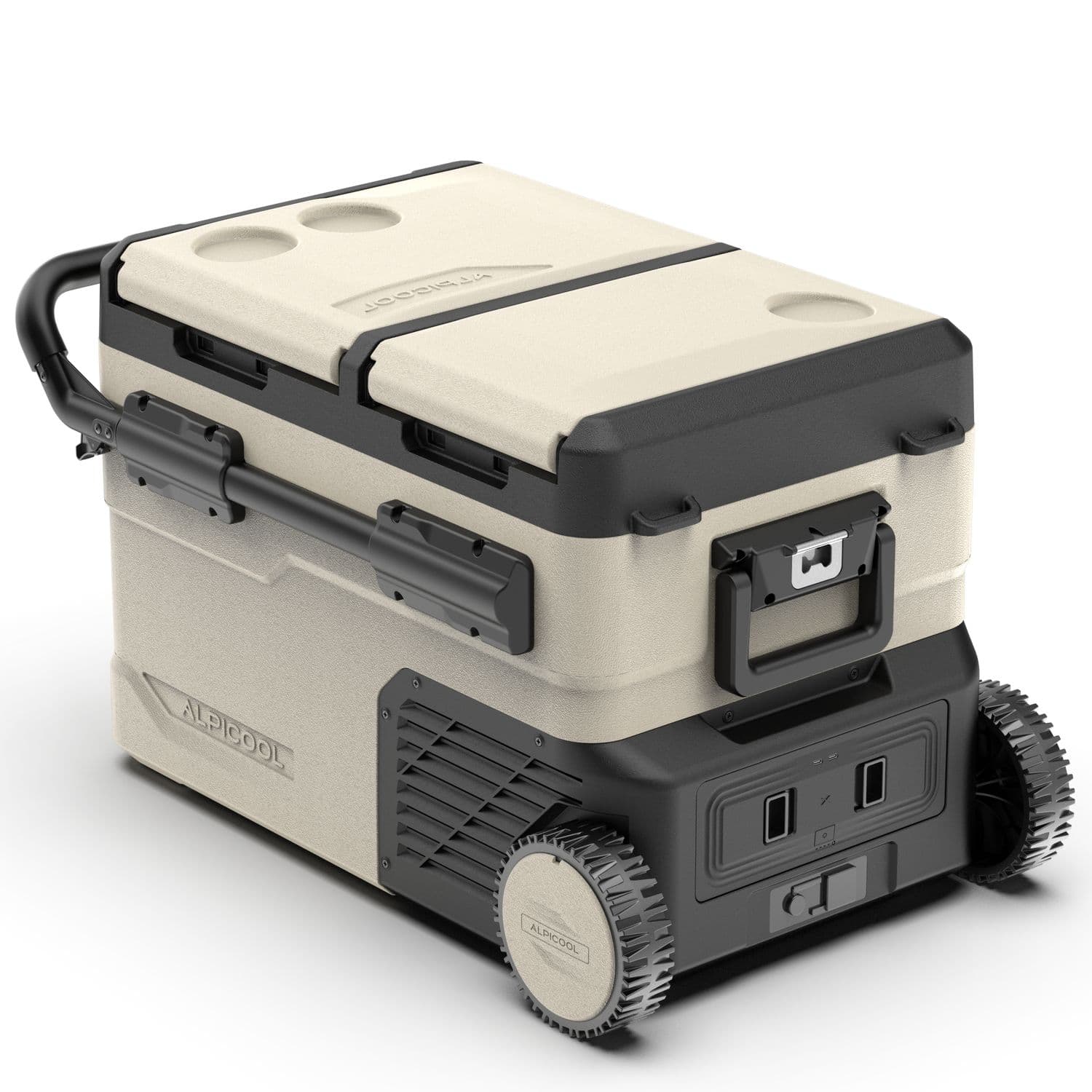 Компресорний автохолодильник Alpicool TGBSW35 (LG). 38 літрів. Двокамерний. До -20℃. (12, 24, 220 вольт) — мініатюра 5