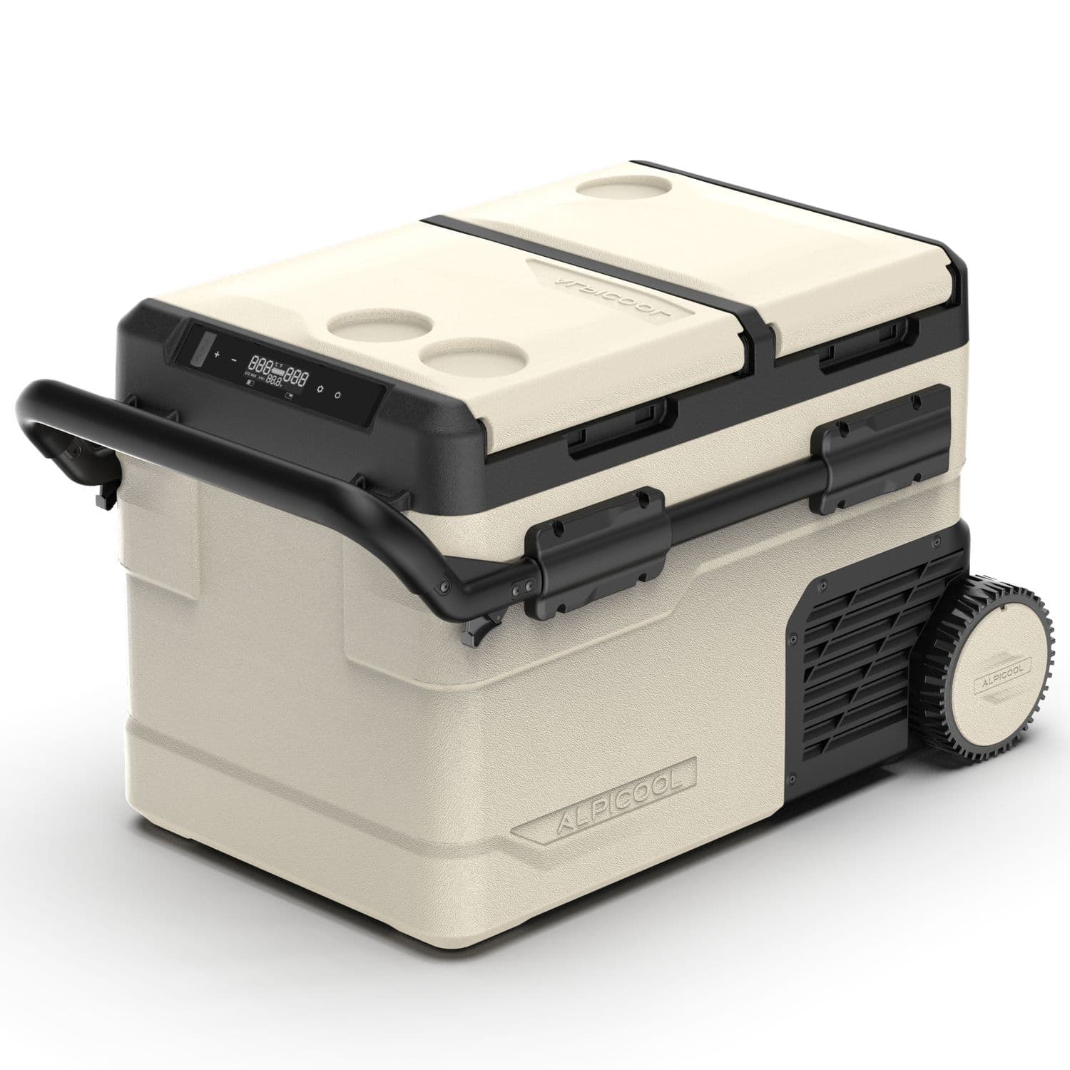 Компресорний автохолодильник Alpicool TGBSW35 (LG). 38 літрів. Двокамерний. До -20℃. (12, 24, 220 вольт) — мініатюра 3