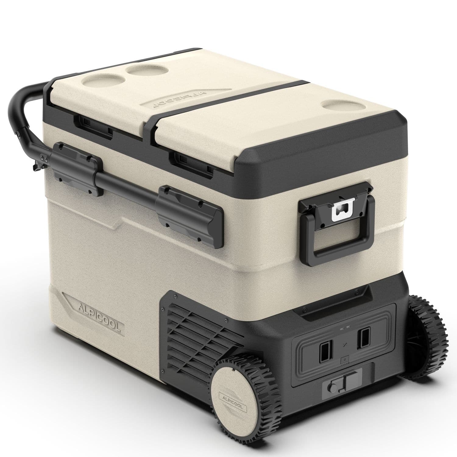 Компресорний автохолодильник Alpicool TGBSW45 (LG). 47 літрів. Двокамерний. До -20℃. (12, 24, 220 вольт) — мініатюра 3