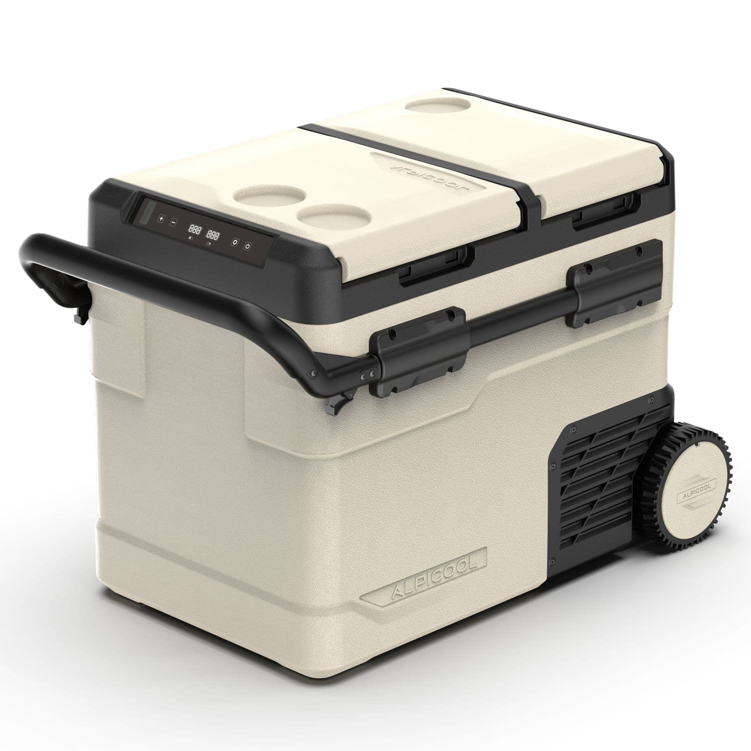 Компресорний автохолодильник Alpicool TGBSW45 (LG). 47 літрів. Двокамерний. До -20℃. (12, 24, 220 вольт) — мініатюра 4