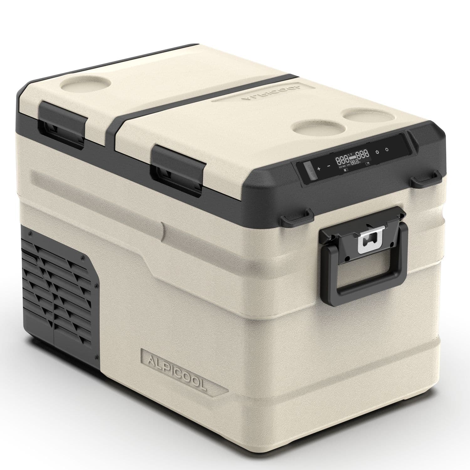 Компресорний автохолодильник Alpicool TGS35 (38 літрів). Двокамерний. До -20℃, (12, 24, 220 вольт) — фото 1