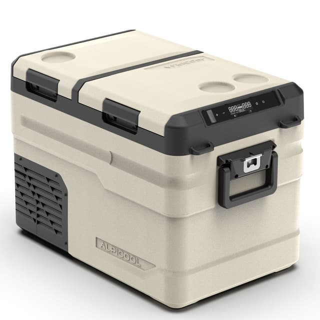 Компресорний автохолодильник Alpicool TGS35 (38 літрів). Двокамерний. До -20℃, (12, 24, 220 вольт)