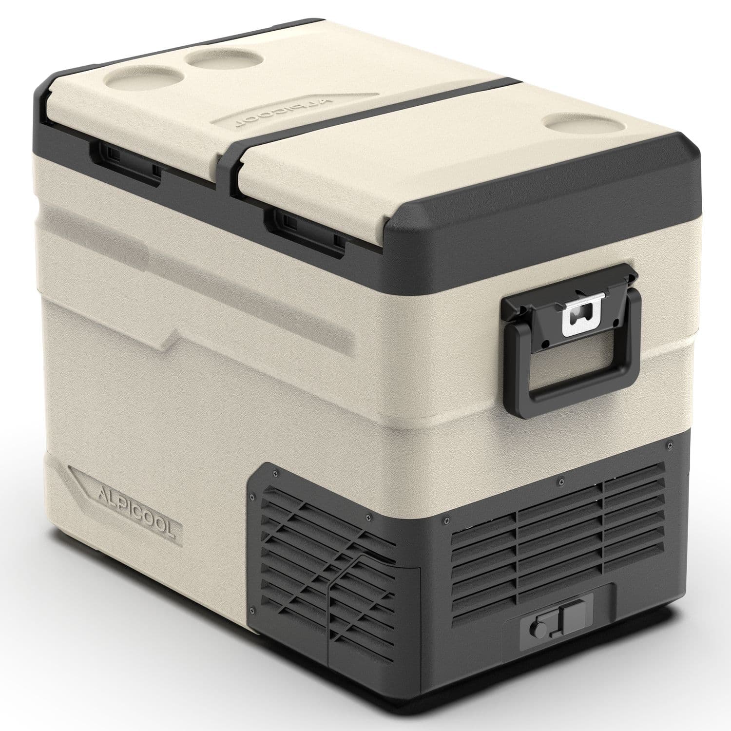 Компресорний автохолодильник Alpicool TGS45 (47 літрів). Двокамерний. До -20℃, (12, 24, 220 вольт) — мініатюра 4