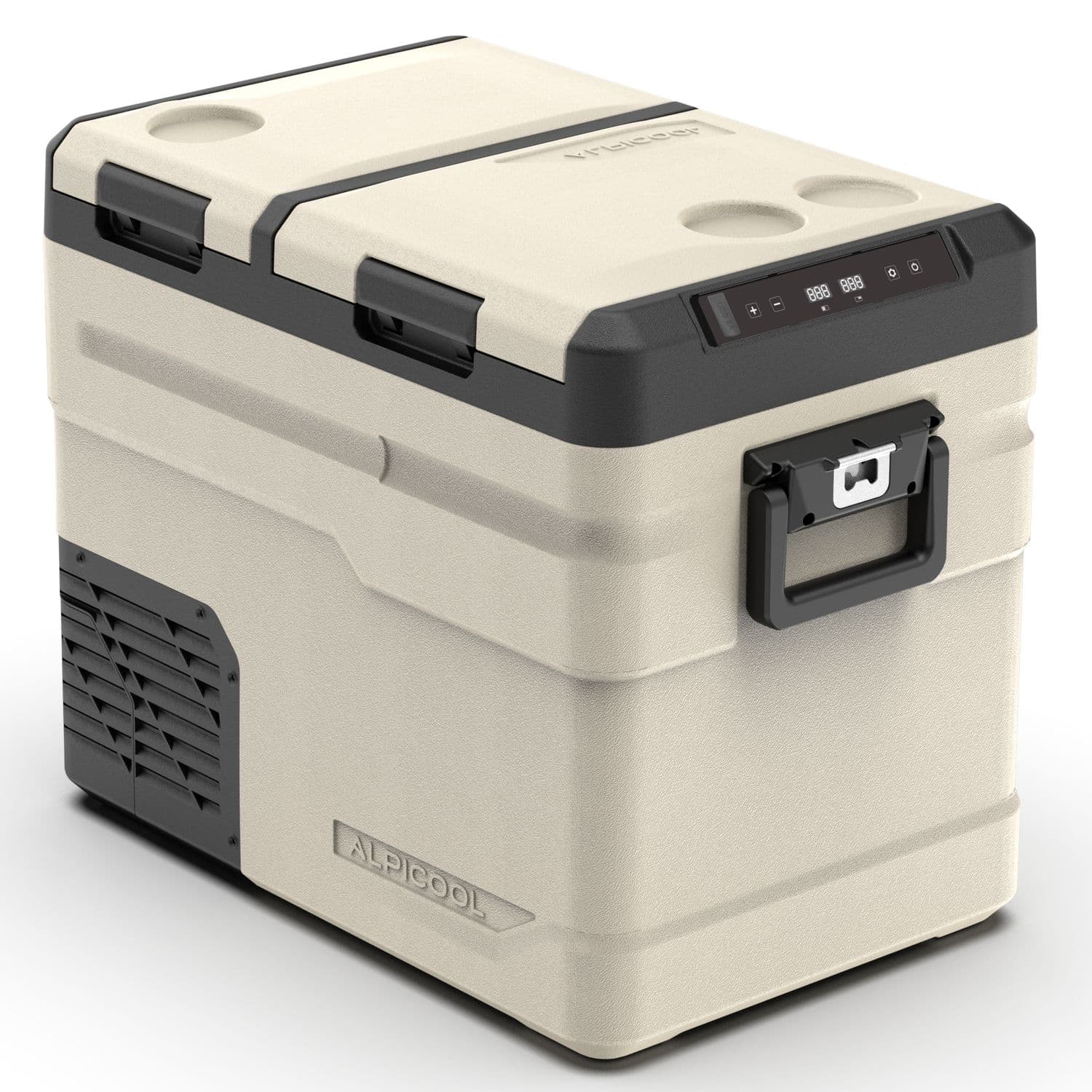 Компресорний автохолодильник Alpicool TGS45 (47 літрів). Двокамерний. До -20℃, (12, 24, 220 вольт) — фото 1