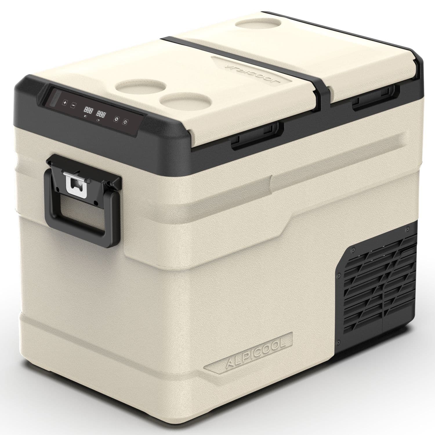 Компресорний автохолодильник Alpicool TGS45 (47 літрів). Двокамерний. До -20℃, (12, 24, 220 вольт) — мініатюра 3