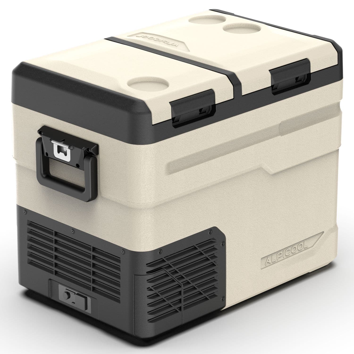 Компресорний автохолодильник Alpicool TGS45 (47 літрів). Двокамерний. До -20℃, (12, 24, 220 вольт) — мініатюра 2