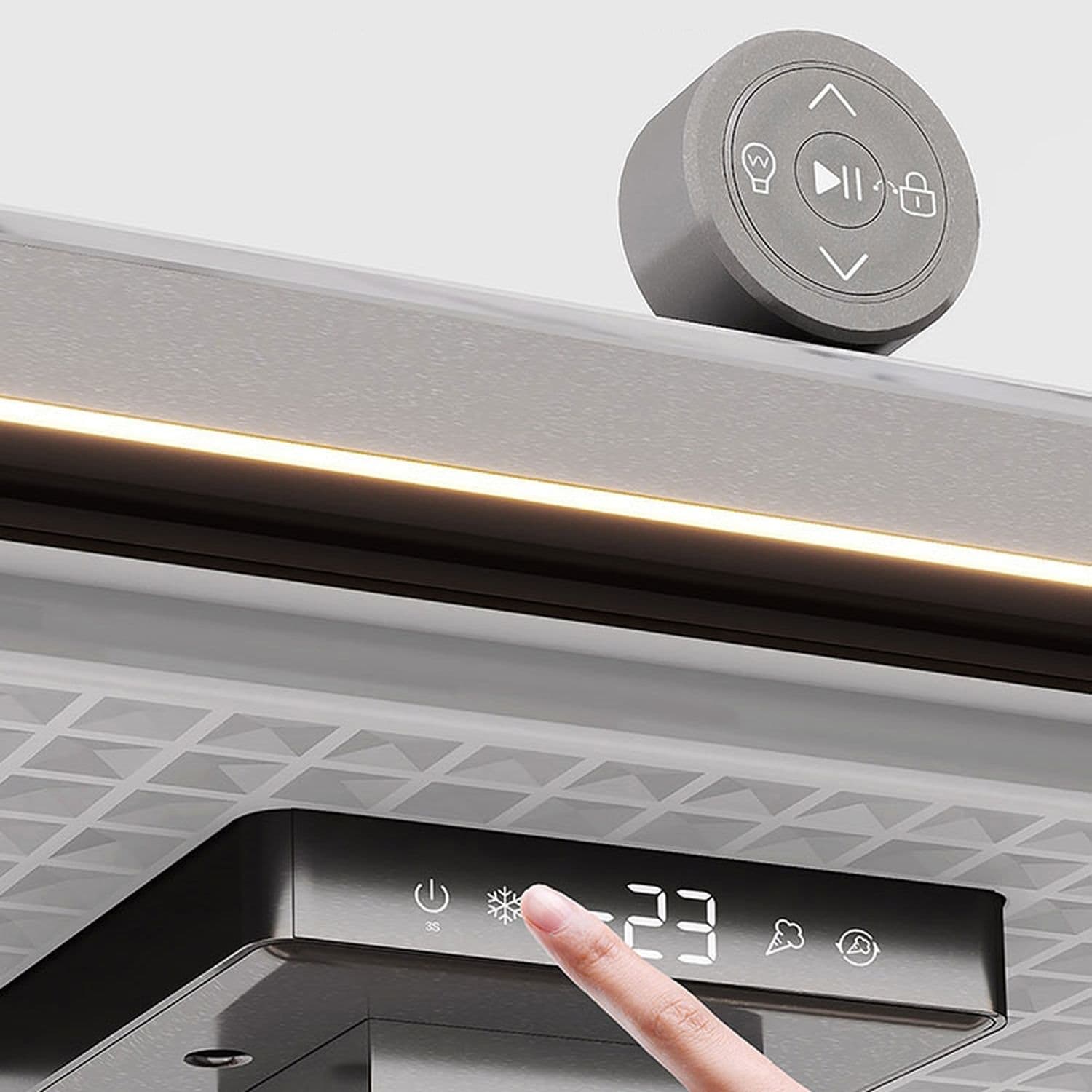 Багатофункціональний модульний холодильник для вбудовування Primst CB150 (150 літрів) — мініатюра 3