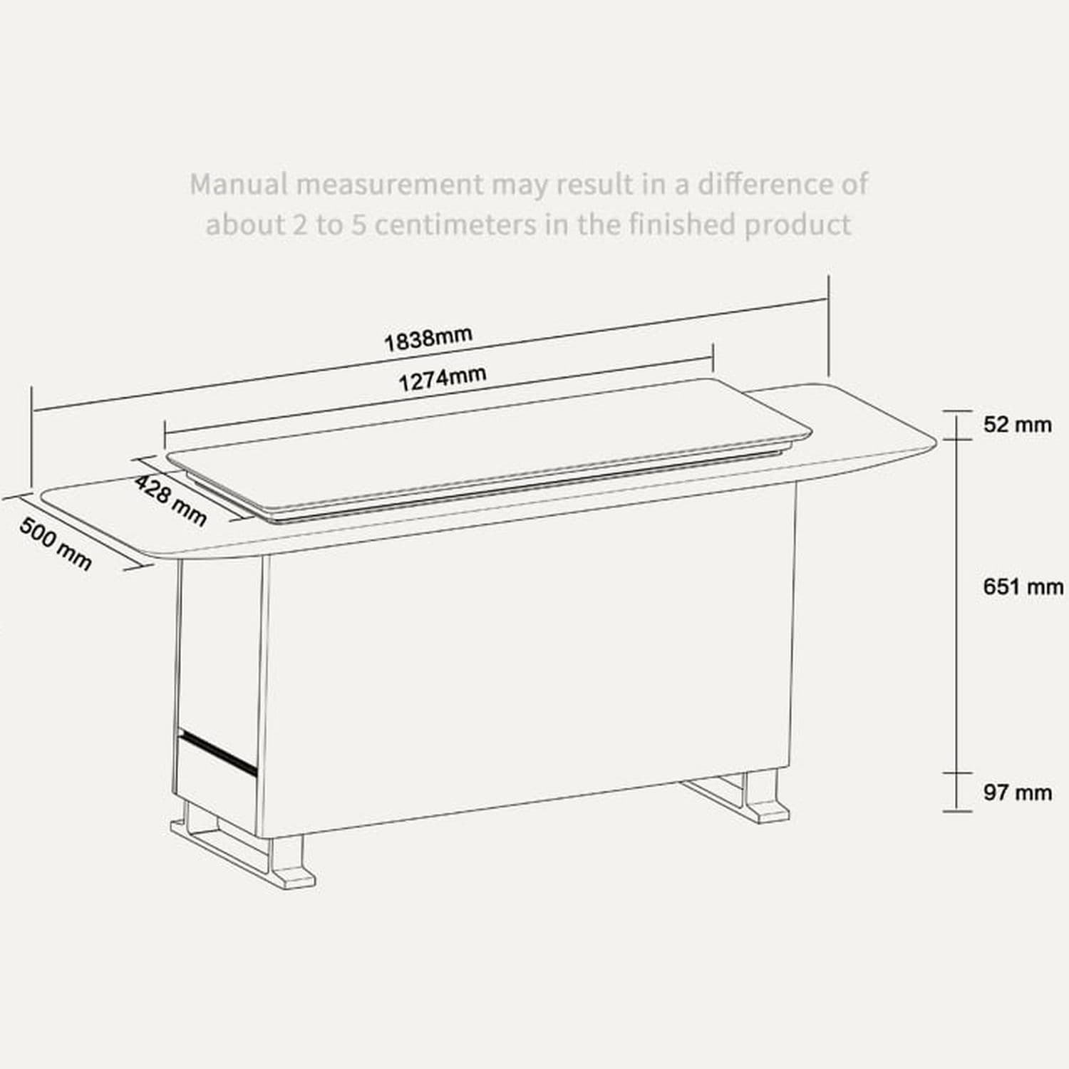 Розумний сервант (шафа) з вбудованим холодильником Primst CB150 (150 литров, Wood) — мініатюра 7