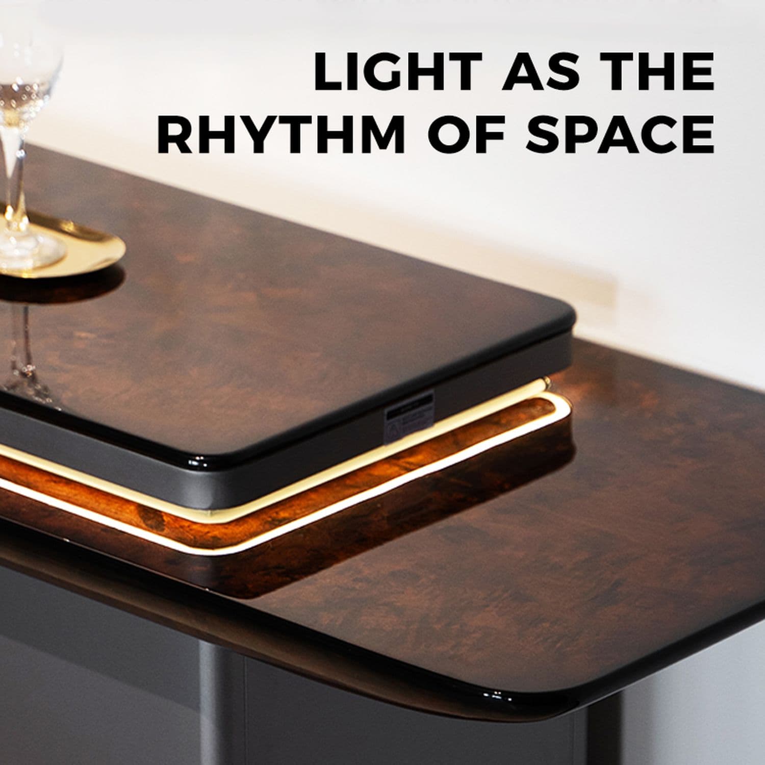 Розумний сервант (шафа) з вбудованим холодильником Primst CB150 (150 литров, Wood) — мініатюра 3