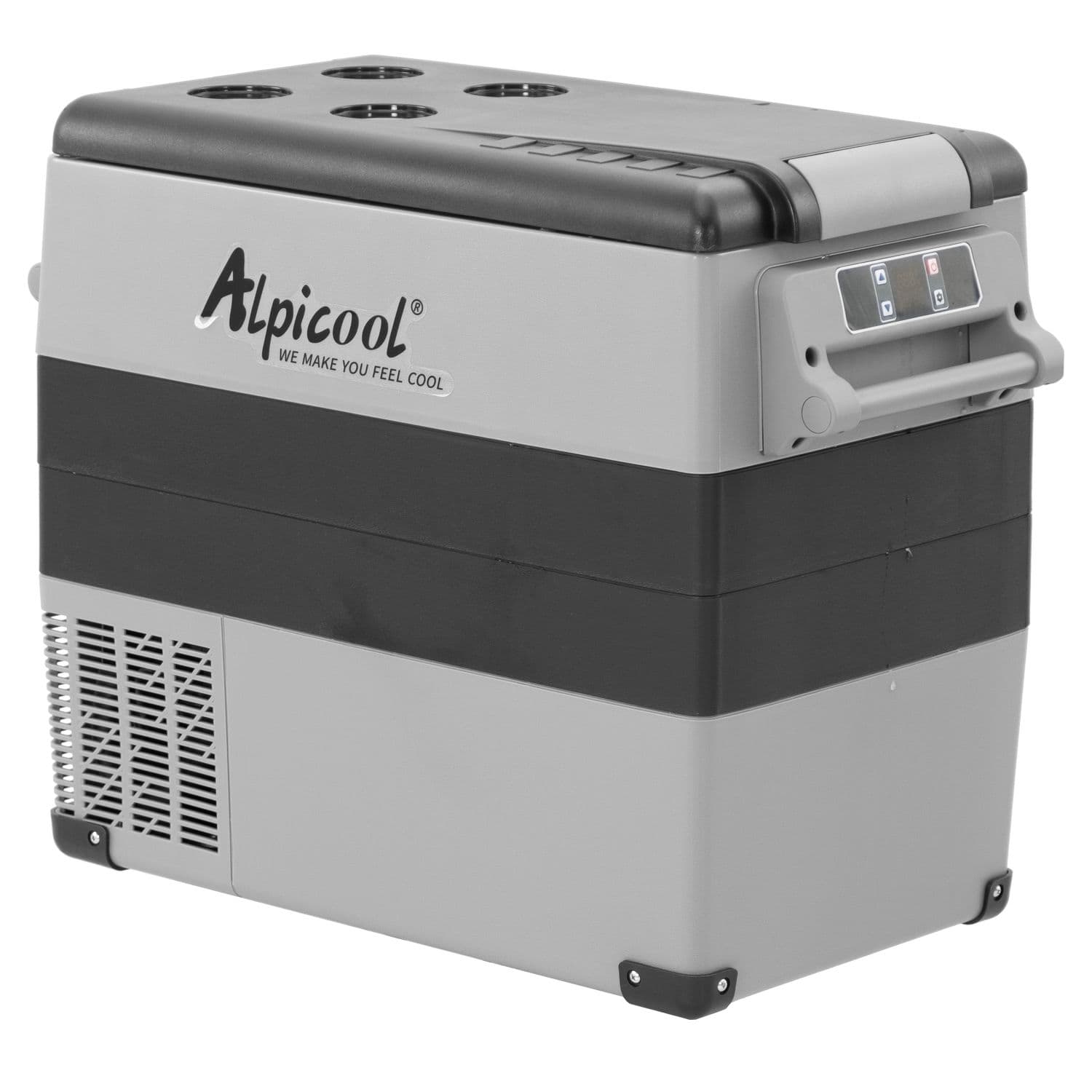 Компресорний автохолодильник Alpicool CF55, 50 літрів. До -20℃., 12, 24, 220 вольт