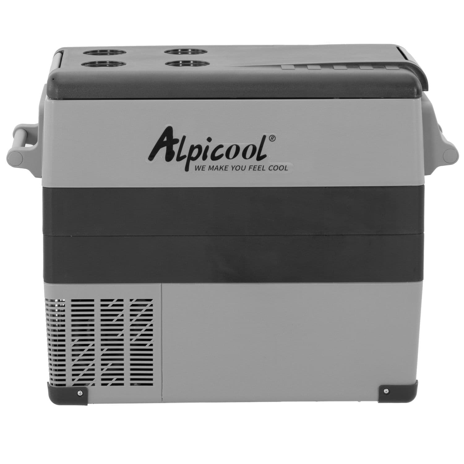 Компресорний автохолодильник Alpicool CF55, 50 літрів. До -20℃., 12, 24, 220 вольт — мініатюра 4