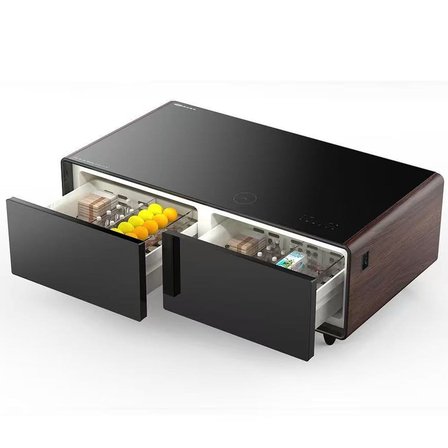 Розумний журнальний стіл з холодильником Primst TB135 (Wood, 135 літрів) — мініатюра 2