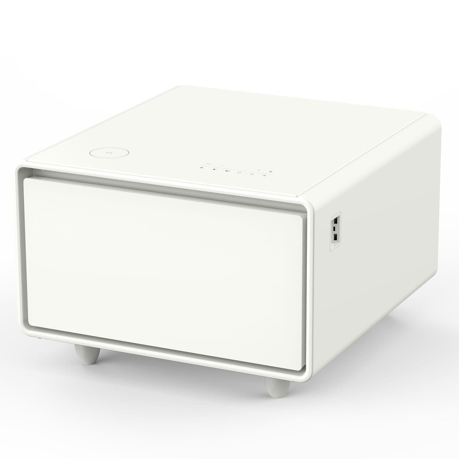 Розумний журнальний стіл (тумба) з холодильником Primst TB65 (Білий, 65 літрів) — мініатюра 3