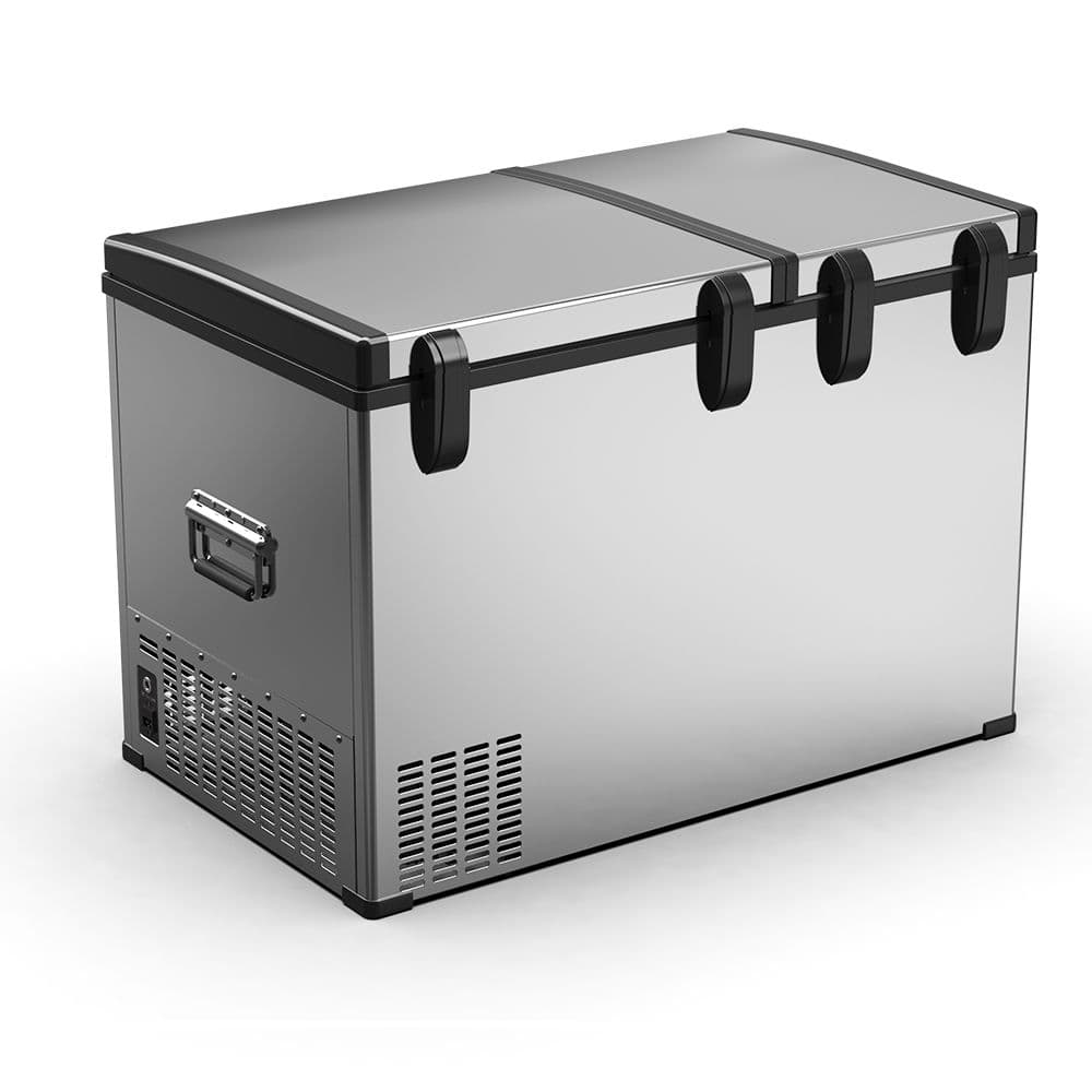 Компресорний автохолодильник Alpicool BCD125 (125 літрів). Двокамерний. До -20℃. (12, 24, 220 вольт) — мініатюра 3