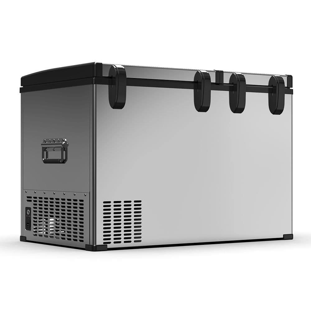 Компресорний автохолодильник Alpicool BCD125 (125 літрів). Двокамерний. До -20℃. (12, 24, 220 вольт) — мініатюра 2