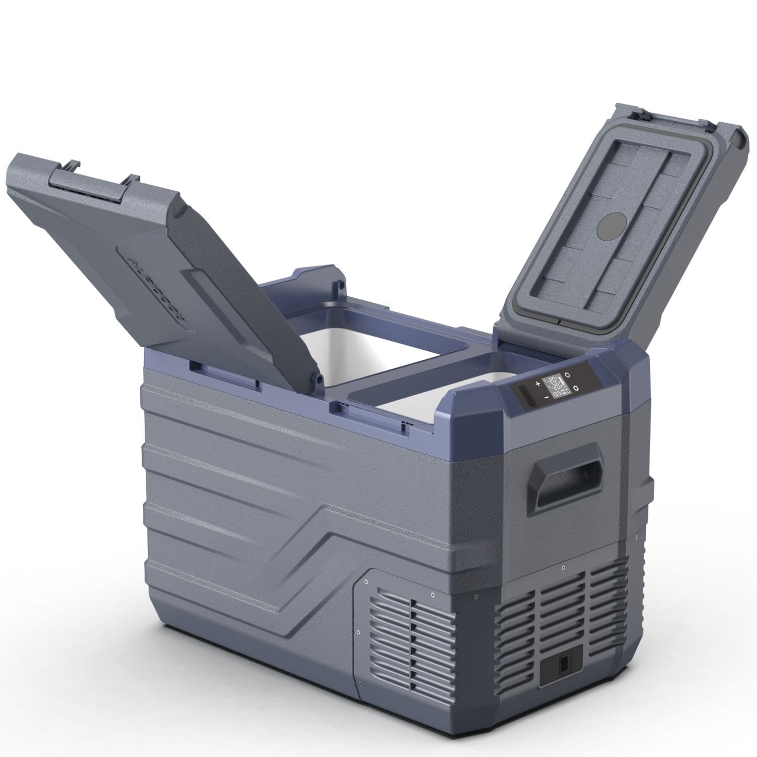 Компресорний автохолодильник Alpicool NLS45 (31 літр). Двокамерний. До -20℃, (12, 24, 220 вольт) — мініатюра 3