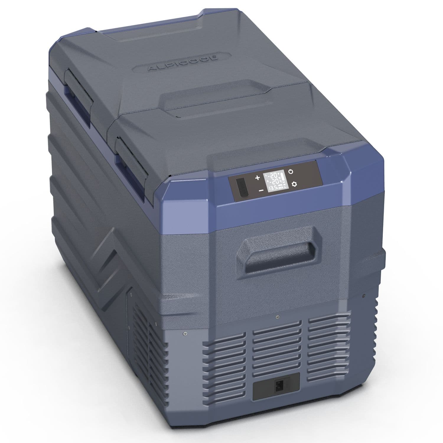 Компресорний автохолодильник Alpicool NLS45 (31 літр). Двокамерний. До -20℃, (12, 24, 220 вольт) — мініатюра 2