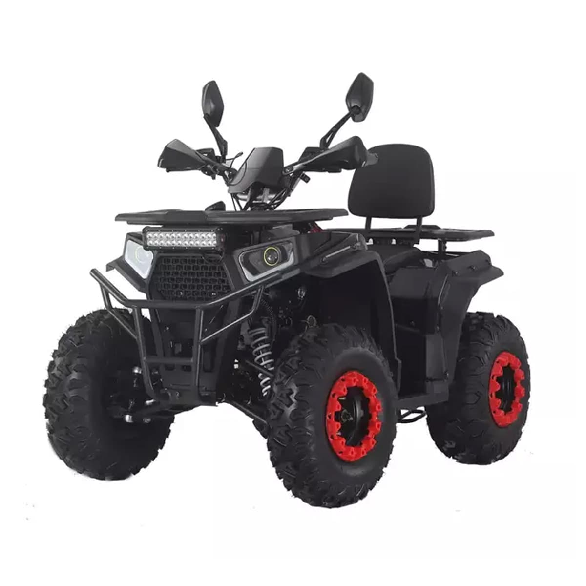 Квадроцикл FORTE ATV200G PRO червоно-чорний