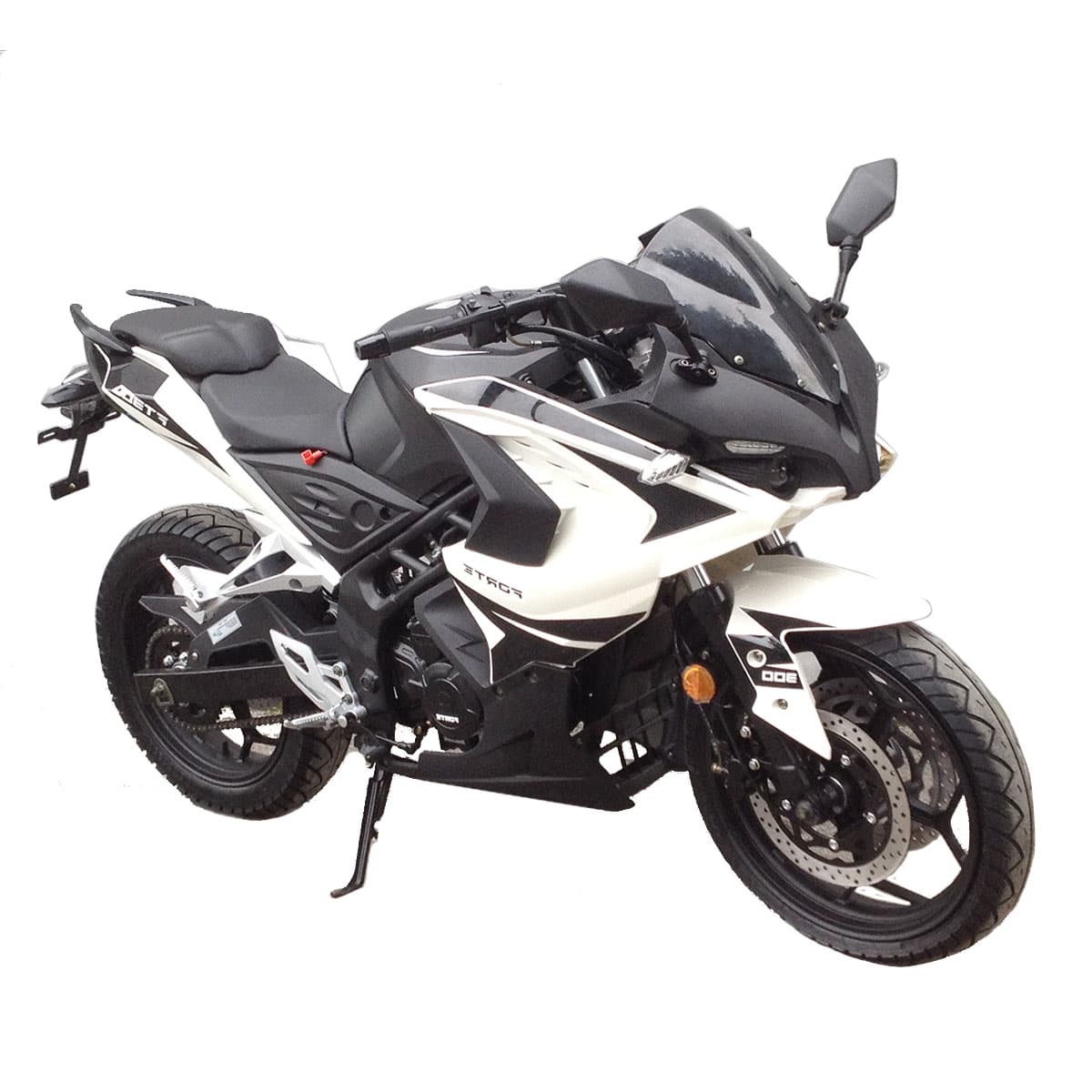 Мотоцикл Forte FT300-R1, 285 см³, 19,7 к.с., чорно-білий — фото 1