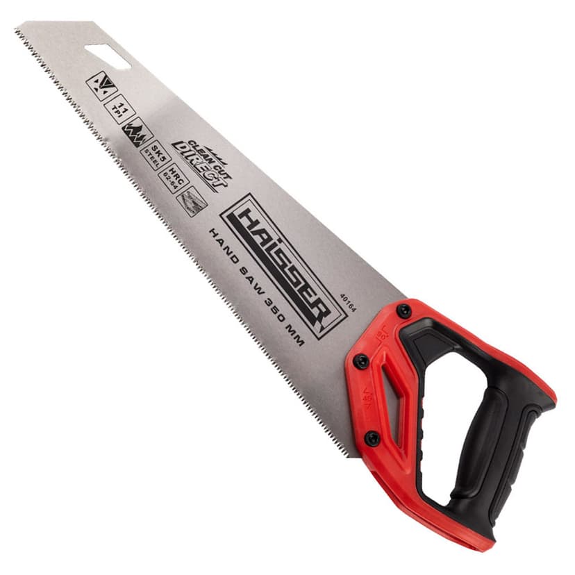 (40164) Ножівка по дереву 350 мм, 11TPI, 3D, SK5, Direct HAISSER