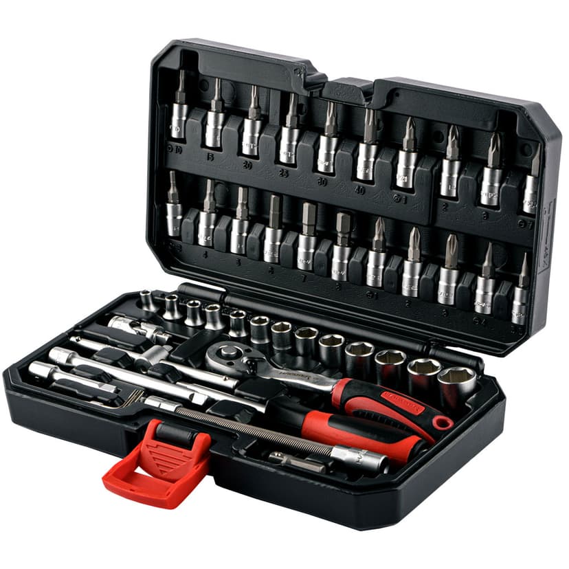 (70179) Набір інструментів професійний 1/4" 46 од. HAISSER