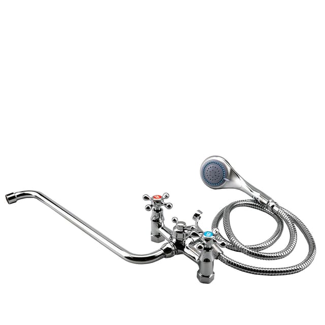 Змішувач д/ванни з душовим набором, хром - 32.10.126 BRAVO (GH)