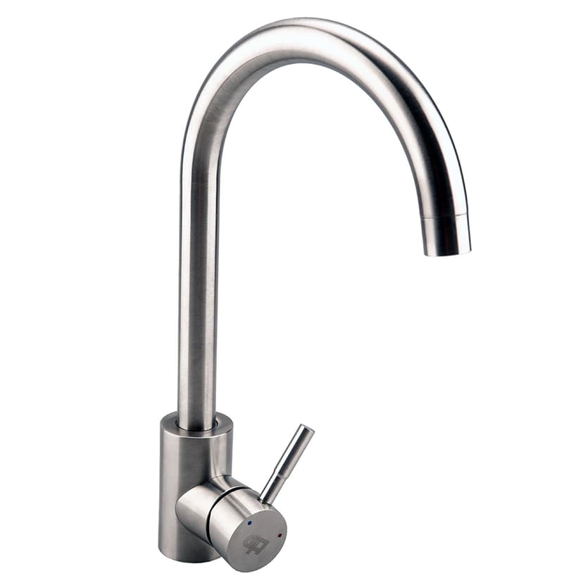 Змішувач д/кухні, корозійностійка сталь - 21.12.130 PIANO (GH)