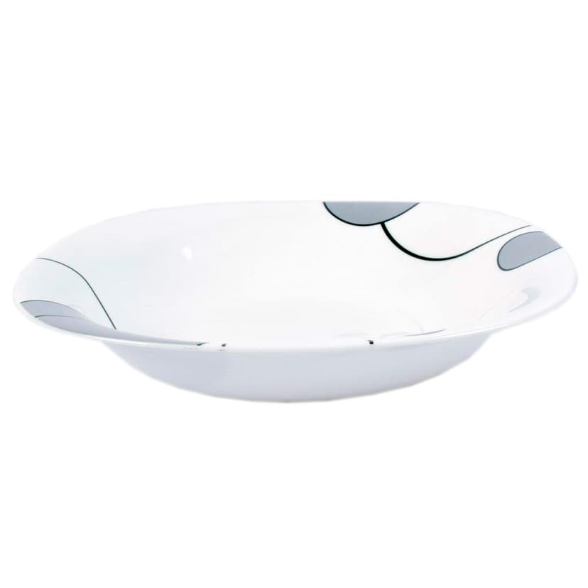 Сірі бульбашки Square Тарілка супова V-230Sgb, Vittora 230 мм