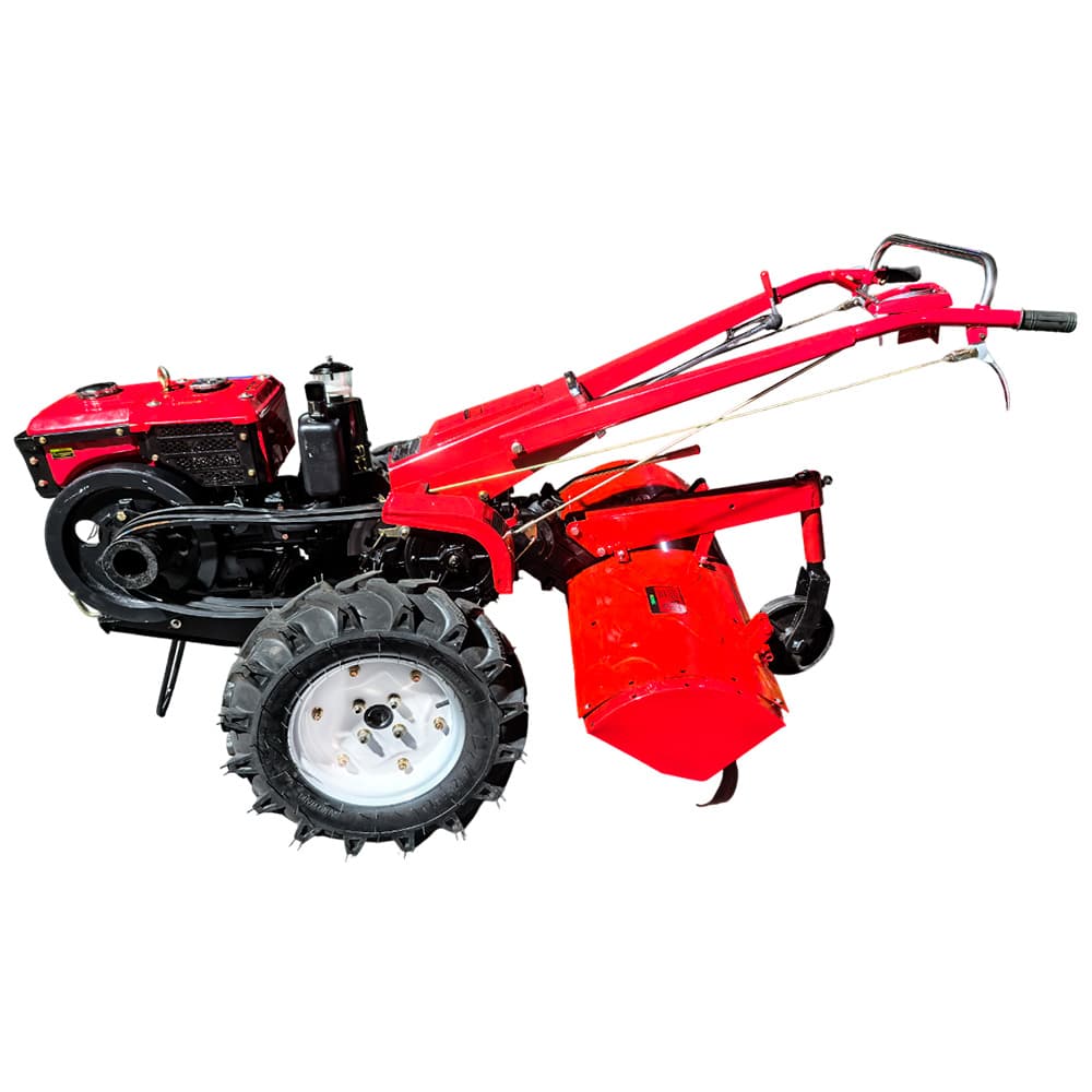 Мотоблок червоний (ВОДА) - МД-101 LUX (без плугу) (FORTE) — фото 1