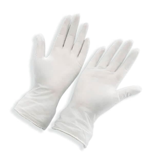 Рукавички господарські вінілові - WVG-100М, 100шт в коробці, розмір М (WERK)