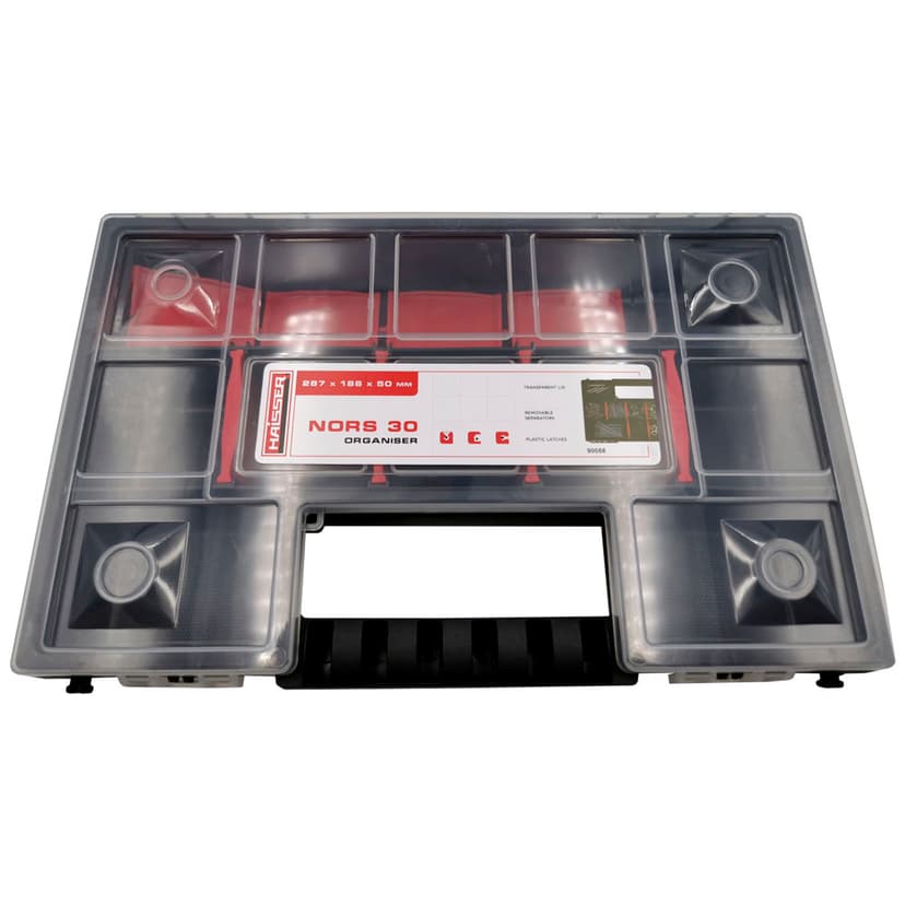 (90088) Органайзер пластиковий з рег. секціями Nors 30 HAISSER