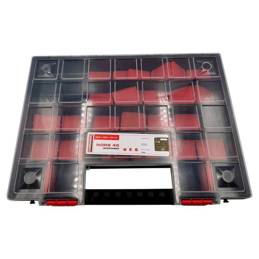 (90090) Органайзер пластиковий з рег. секціями Nors 40 HAISSER