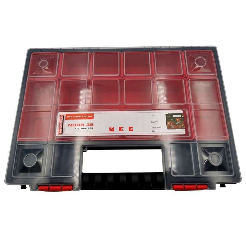 (90094) Органайзер пластиковий з рег. секціями Norb 35 HAISSER