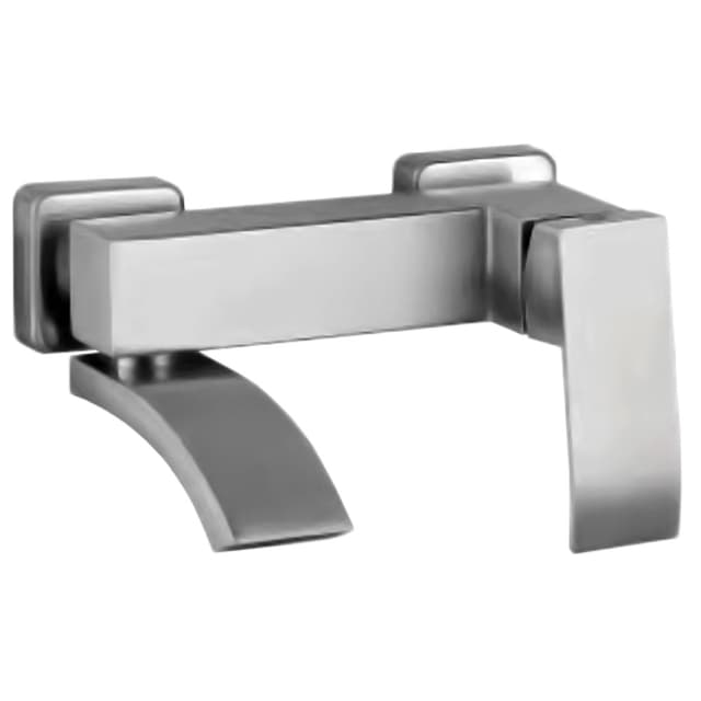 Змішувач д/ванни з душ набором, колір сталі - 30.43.017 MASON (GH)