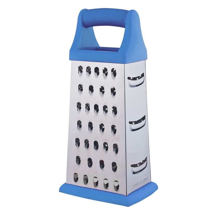 GT-GR-3003 Тертка SUPER SHARP чотирьохстороння з опорою з округлою ручкою 20см GUSTO