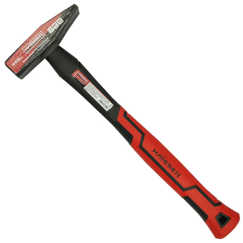 (44083) Молоток слюсарний 400 г. ручка з скв. HAISSER