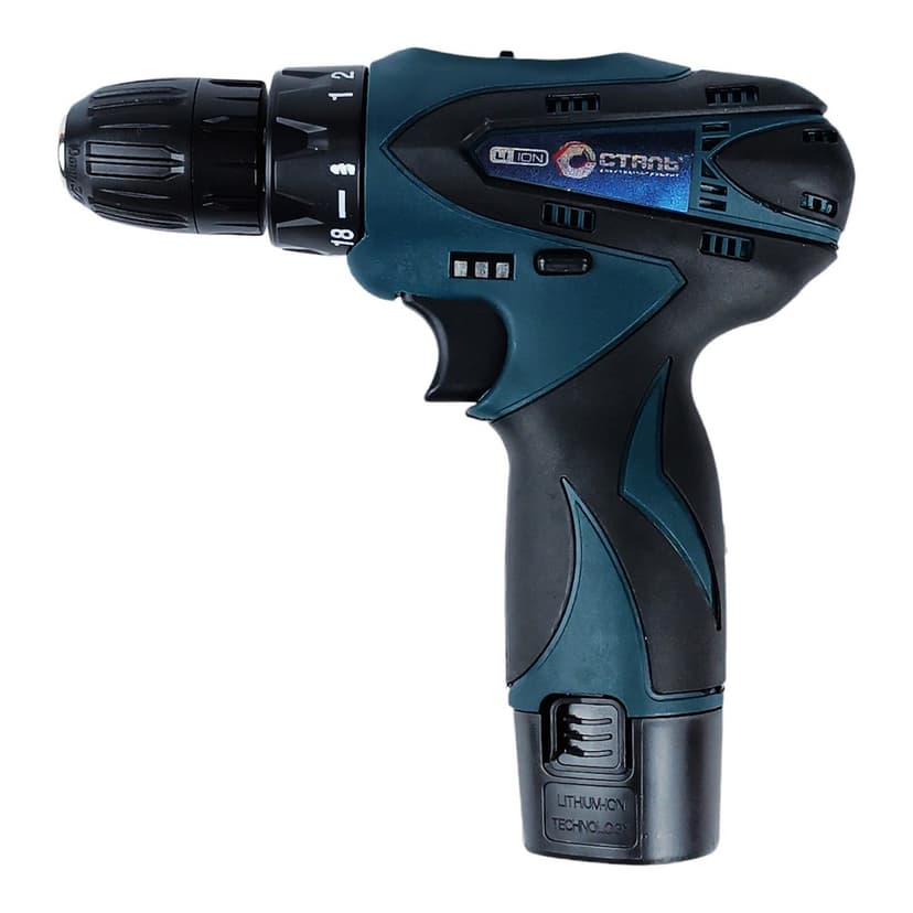 Дриль-шурупокрут (акум) - ШЛС 1220-2Б(СТАЛЬ)